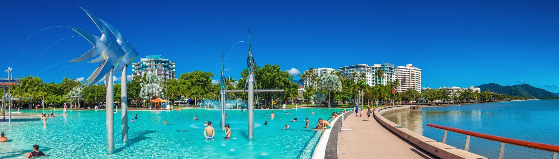 The main pool in Cairns