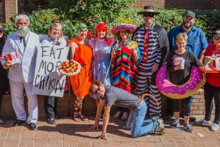 Funny Mad Monday Costumes Team Trips